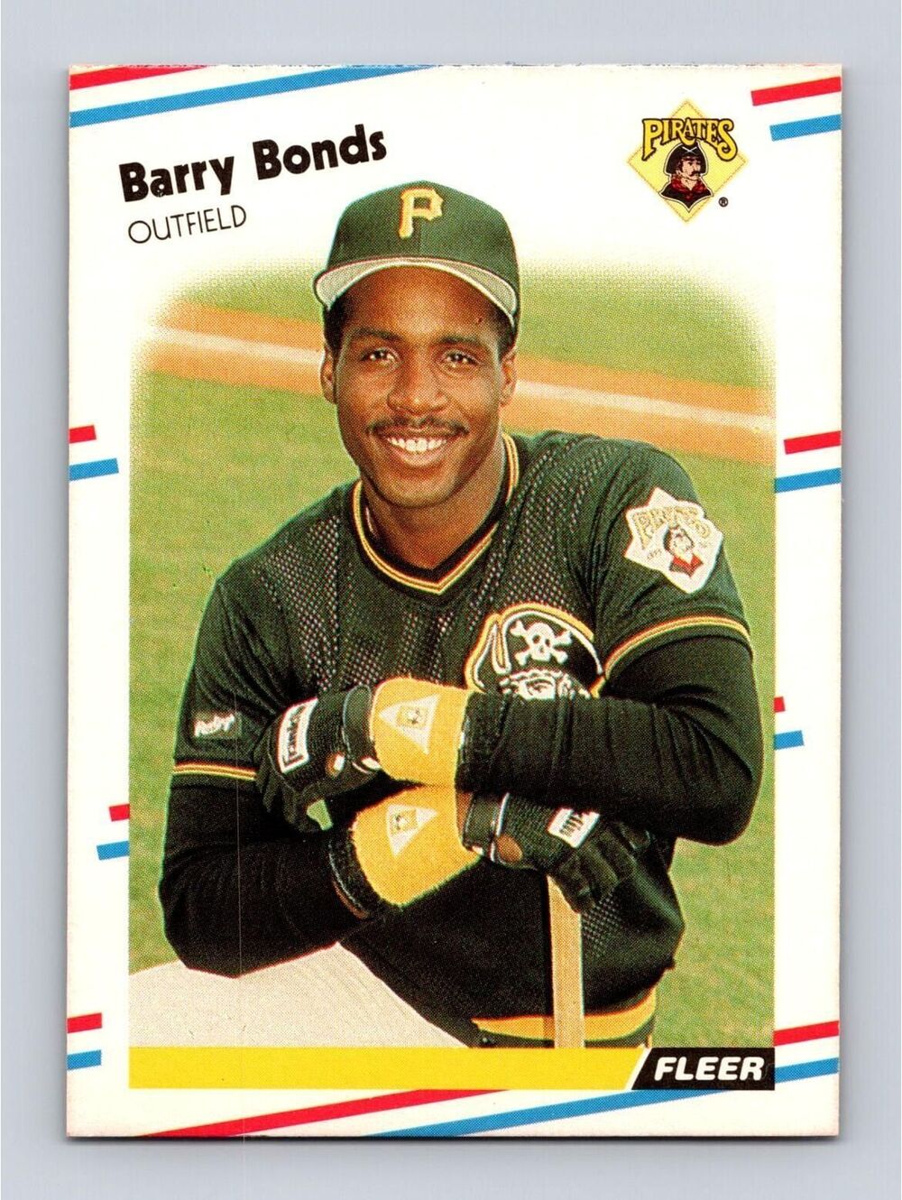 1988 Fleer #322 Barry Bonds Baseball Card